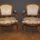 Pair of armchairs Louis XV