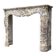 Louis XV style fireplace in Brocatelle marble, circa 1880.