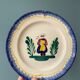 Set of 3 old plates MBFA Pornic, peninsula of Rhuys
