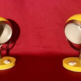 Pair of Eye Ball lamps, Space Age, 70s