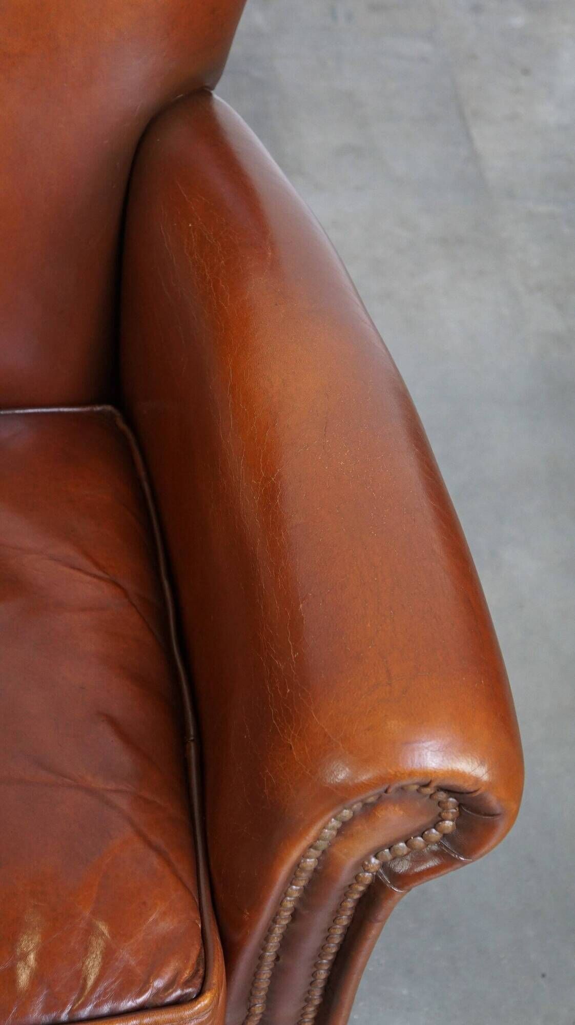 Classic 2 seater sheepskin sofa with beautiful colours and good seating comfort