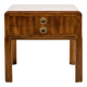 Restored maple bedside table by Drexel