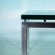 Minimalist Knoll coffee table, mid-century coffee table.