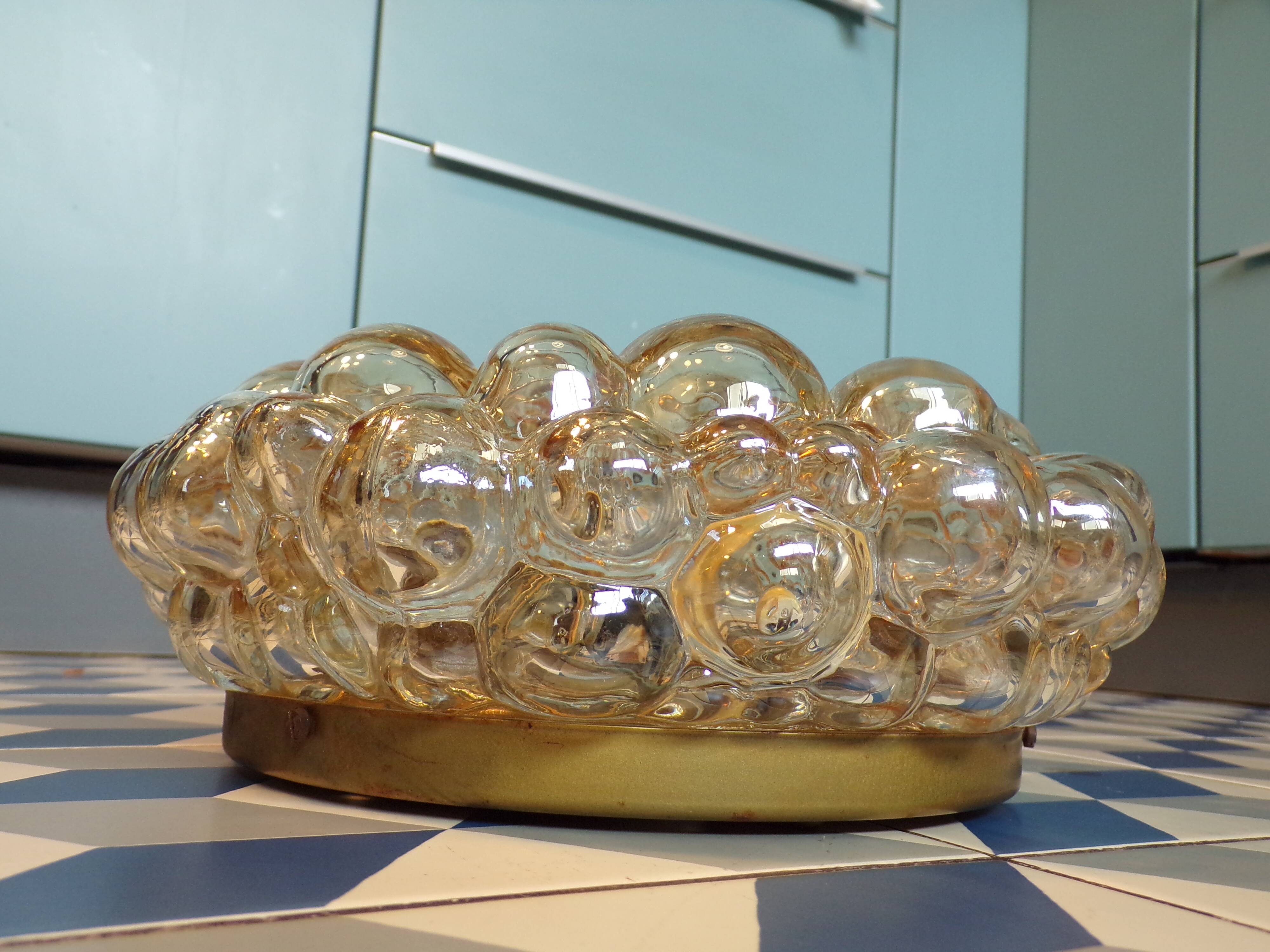 Bubble wall lamp by Helena Tynell for Limburg