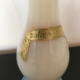 Vase soliflore opaline blanche