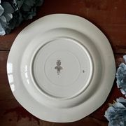Assiettes et plat en véritable opaque Digoin Sarreguemines