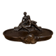Joé Descomps-Cormier (1869-1950) – Important centre de table en terre cuite