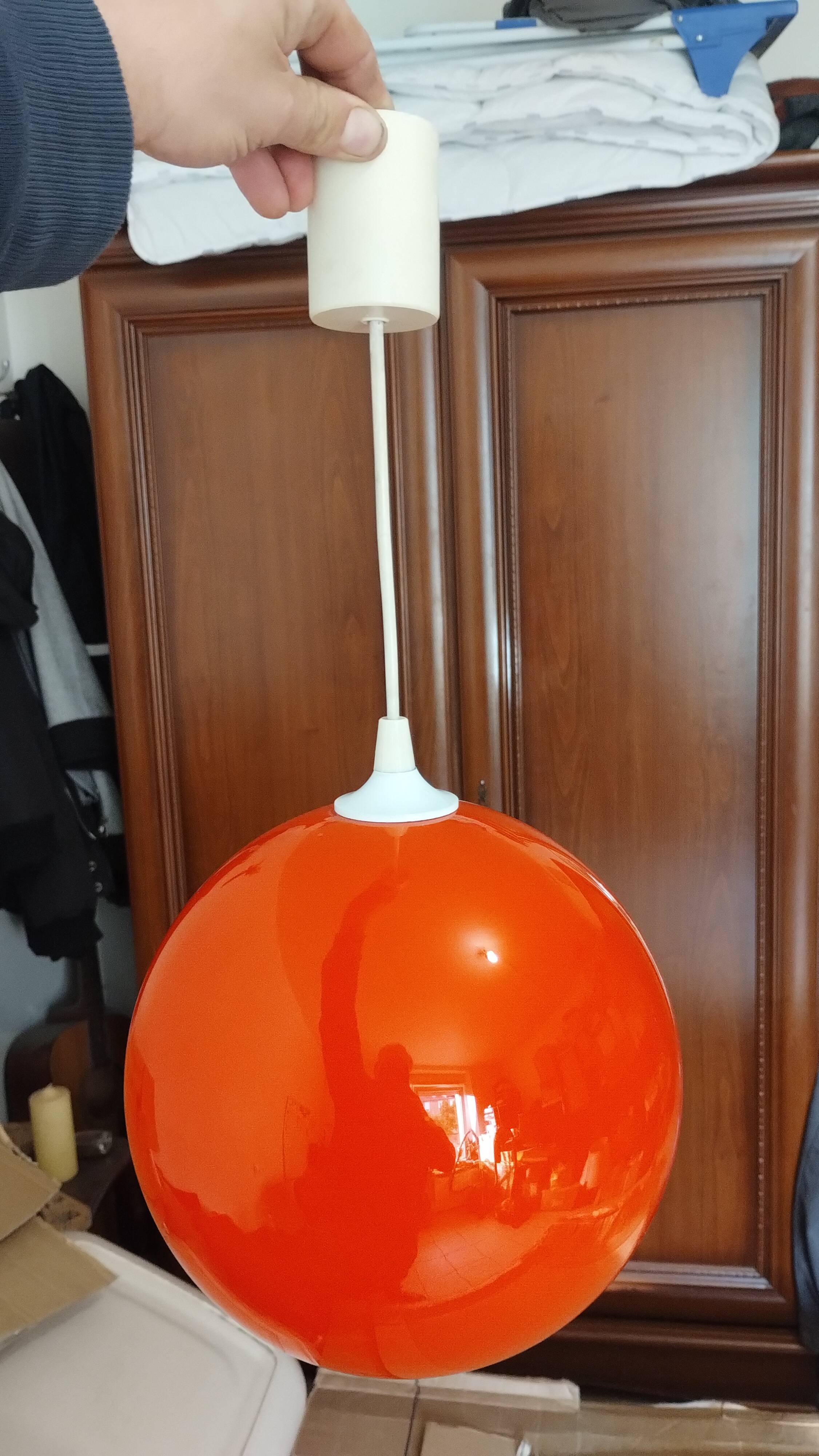 Opaline suspension from the 1960s.