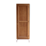 Armoire vestiaire d'internat vintage en chêne revisité
