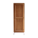 Armoire vestiaire d'internat vintage en chêne revisité