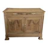 Buffet 2 porte bois massif aérogommé