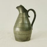 Tin pitcher by J.Despres 20th century