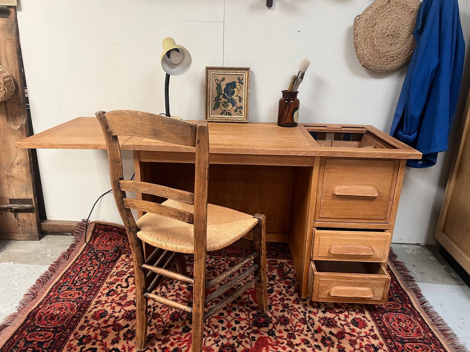Old oak children's desk