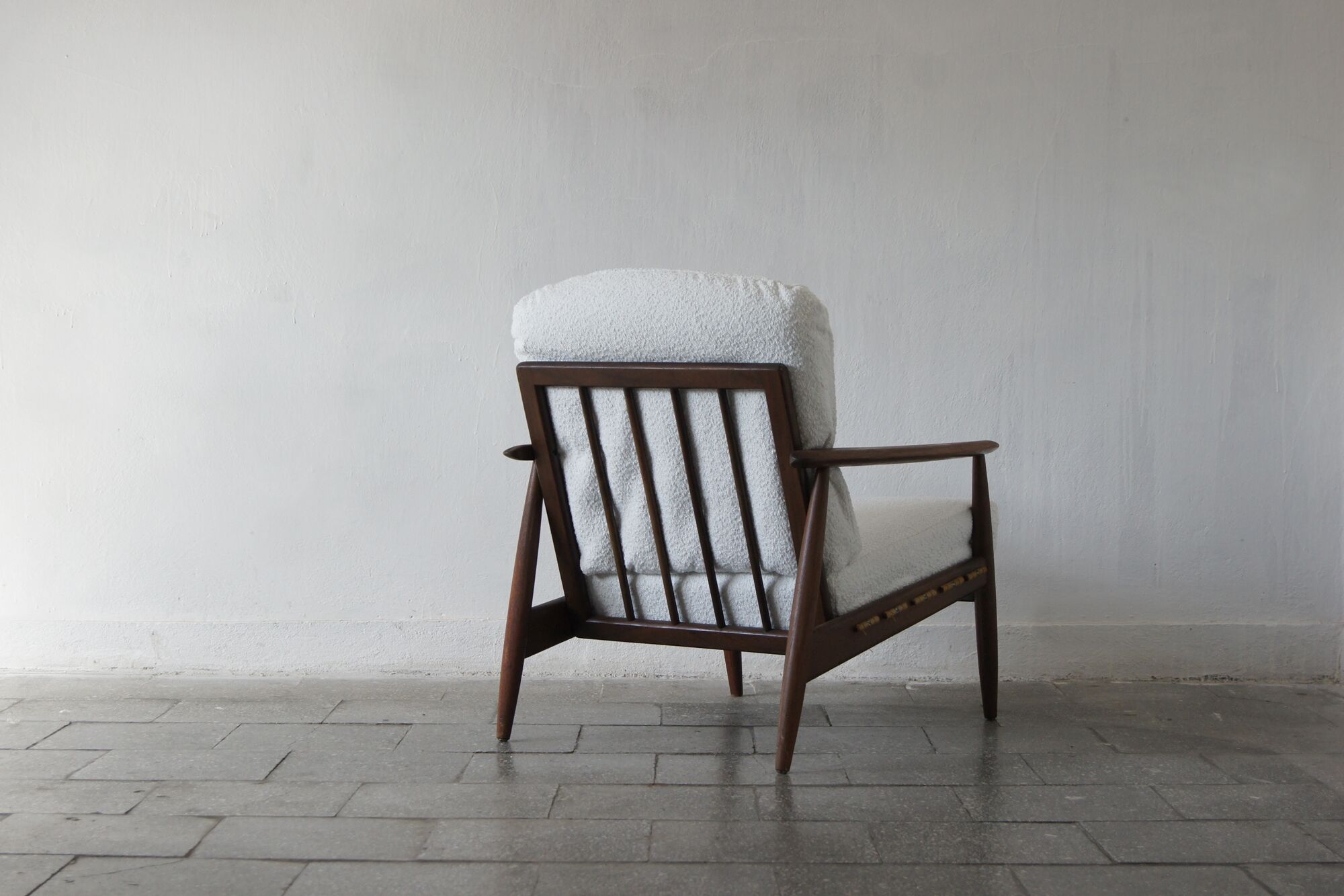 Danish teak armchair