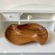 Cup tray empty-pocket with compartments