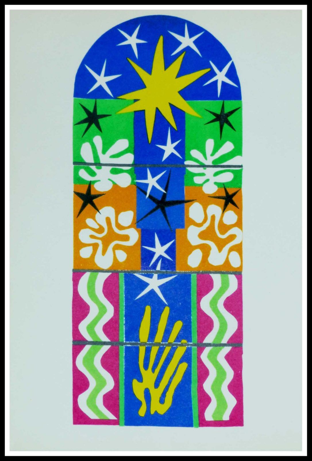 Lithograph Henri Matisse 1958