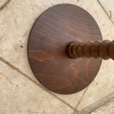 Charles Dudouyt wooden pedestal table