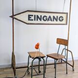 Vintage industrial children's chair