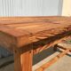 Table de jardin en pin