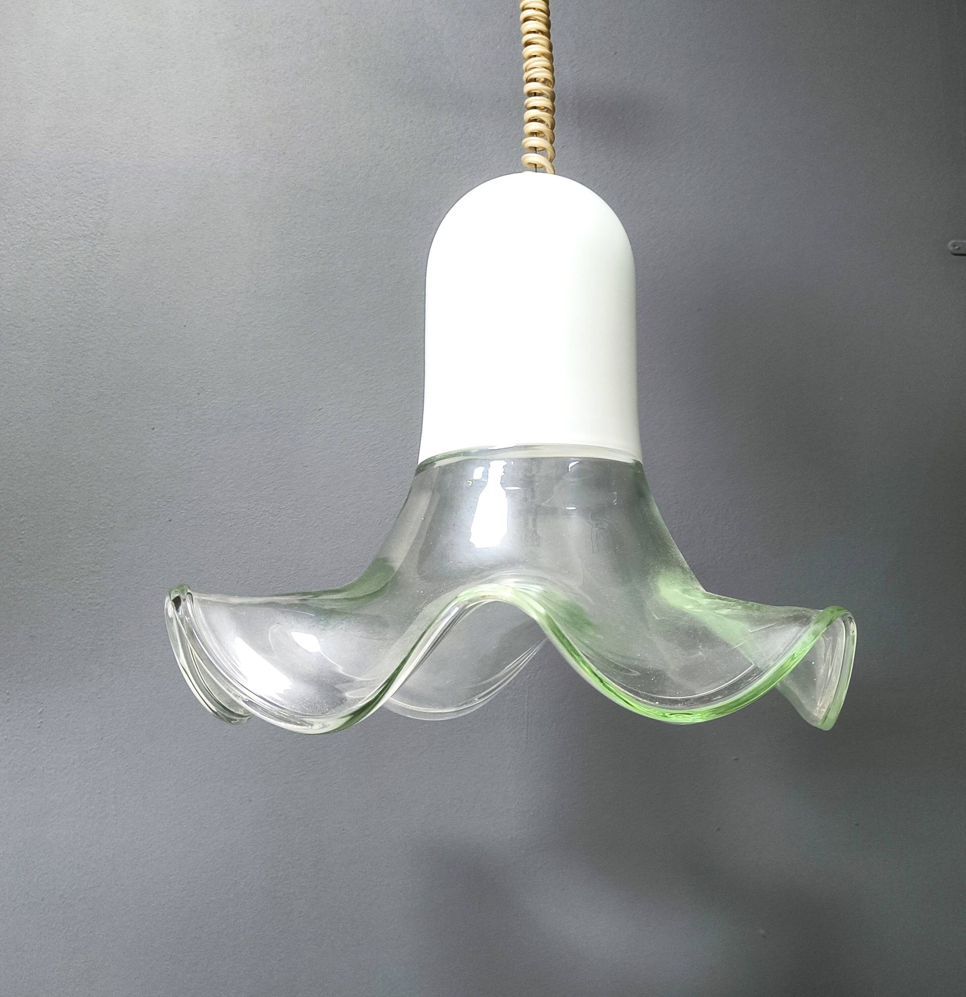 Murano pendant light by Roberto Pamio & Renato Toso, 1970s for Leucos