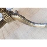 Green marble coffee table