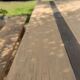 Table set, stools and benches