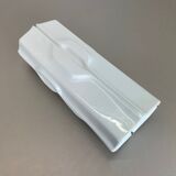 Large Op Art Vase Porcelain German Vase by Fürstenberg Ceramics, Germany, 1970s