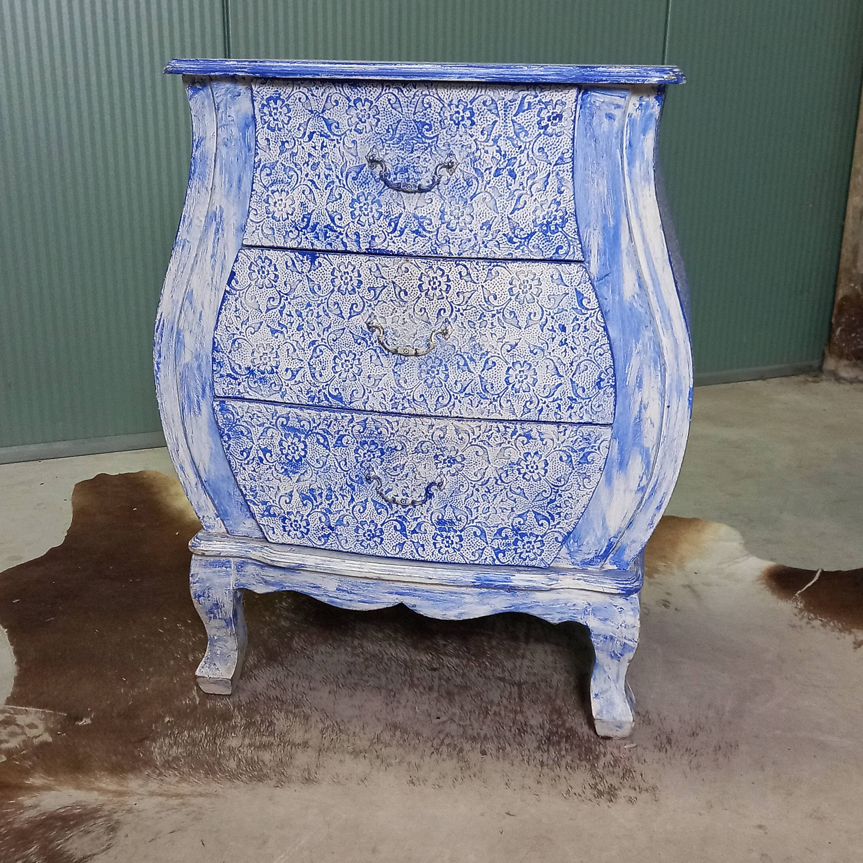 Unique vintage chest of drawers
