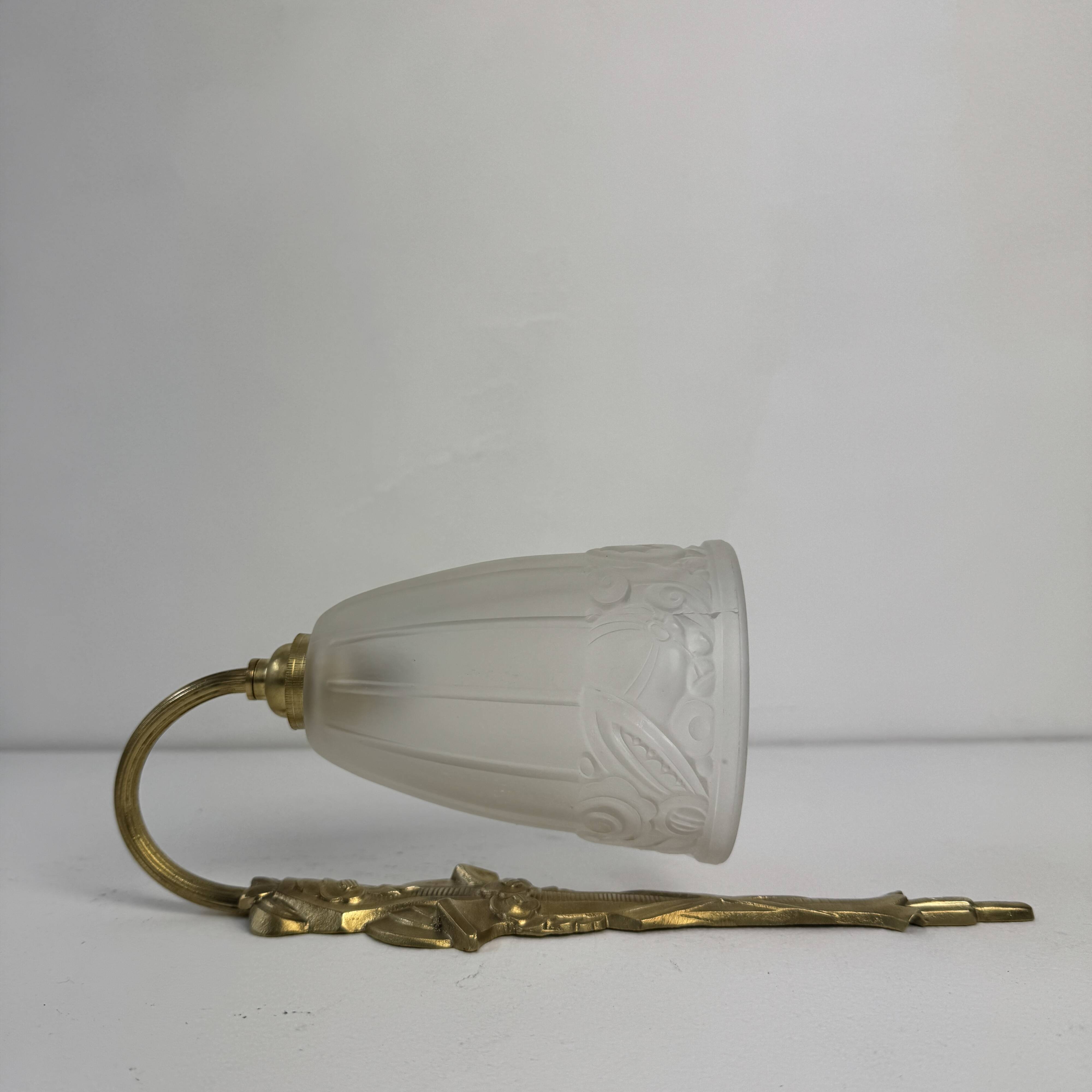 Old art-deco wall light