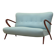 Mint sofa, Italian design, 1970s, manufactured in Italy