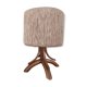 Lampe vintage bois et corde