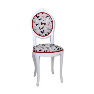 Restored Medallion Dressing Table Chair