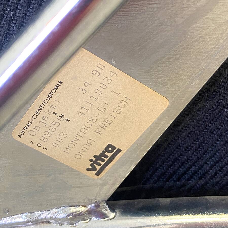 Pair of chairs model Onda edition VITRA Design Mario Bellini