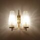 Vintage Glass Wall Light