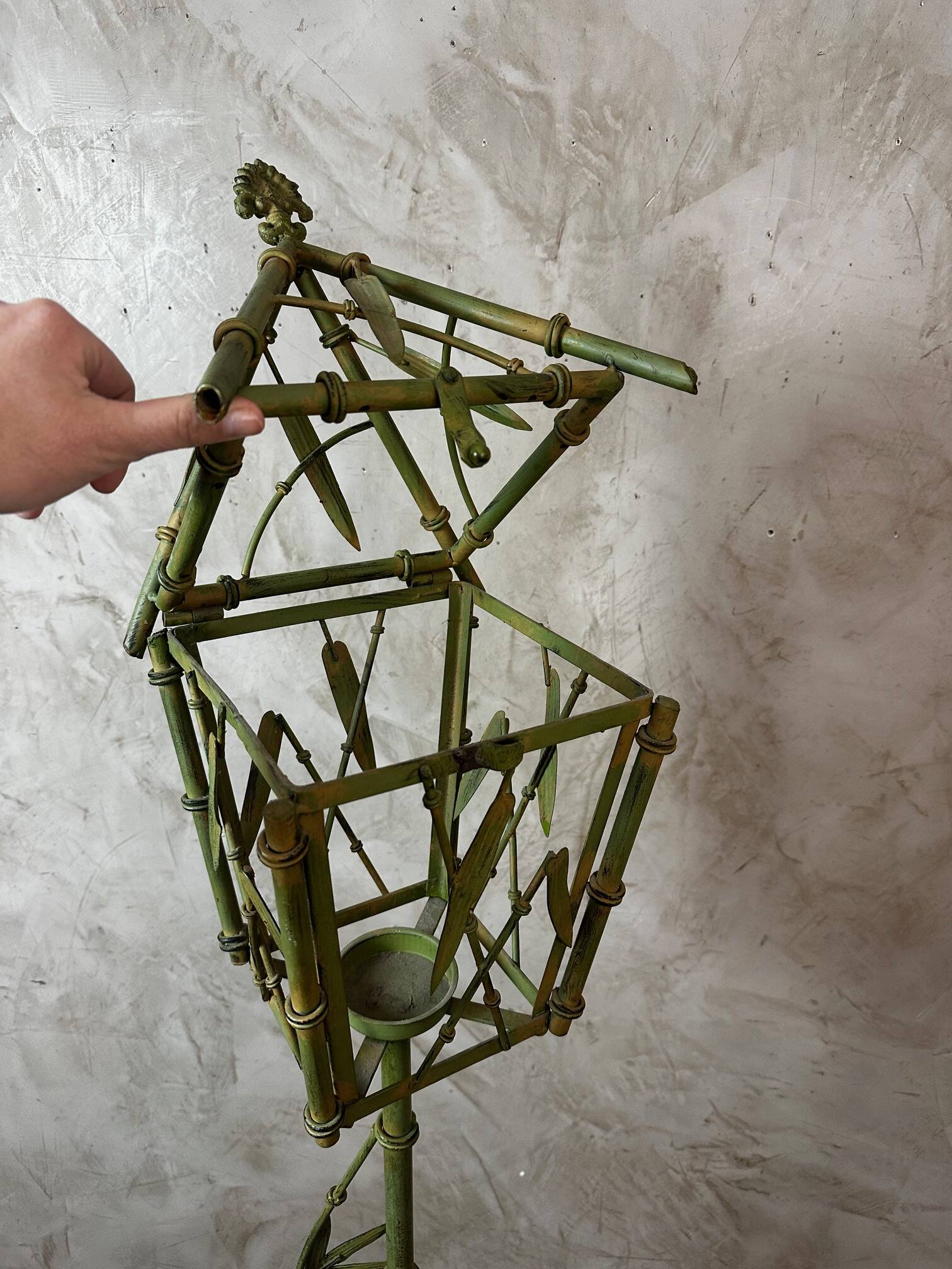 Bamboo imitation lantern