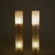 Pair of resin and rope floor lamps 1960s