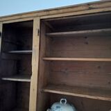 Large solid wood sideboard