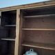 Large solid wood sideboard