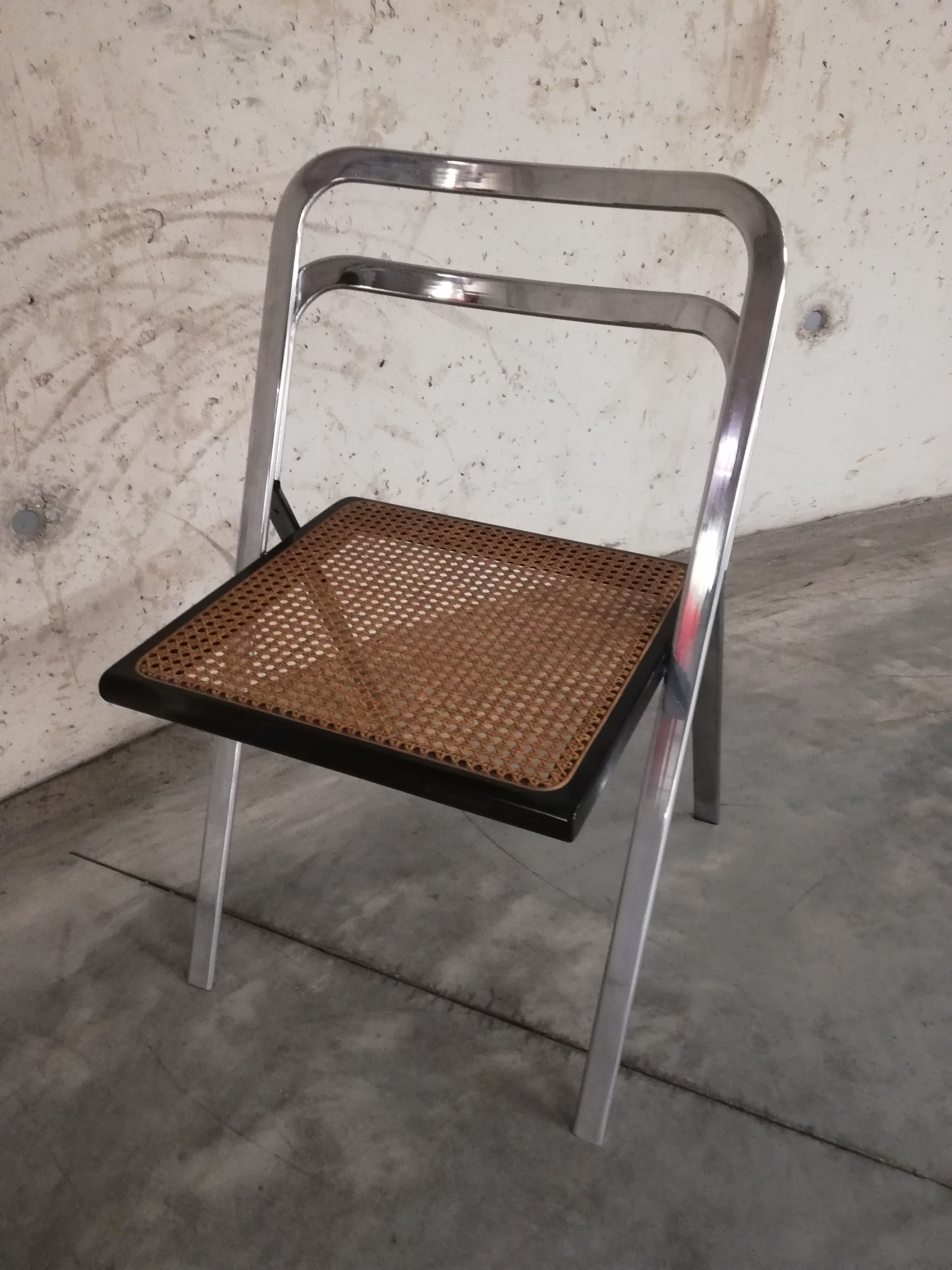 Chairs Giorgio Catellan edition Cidue Italy 1970