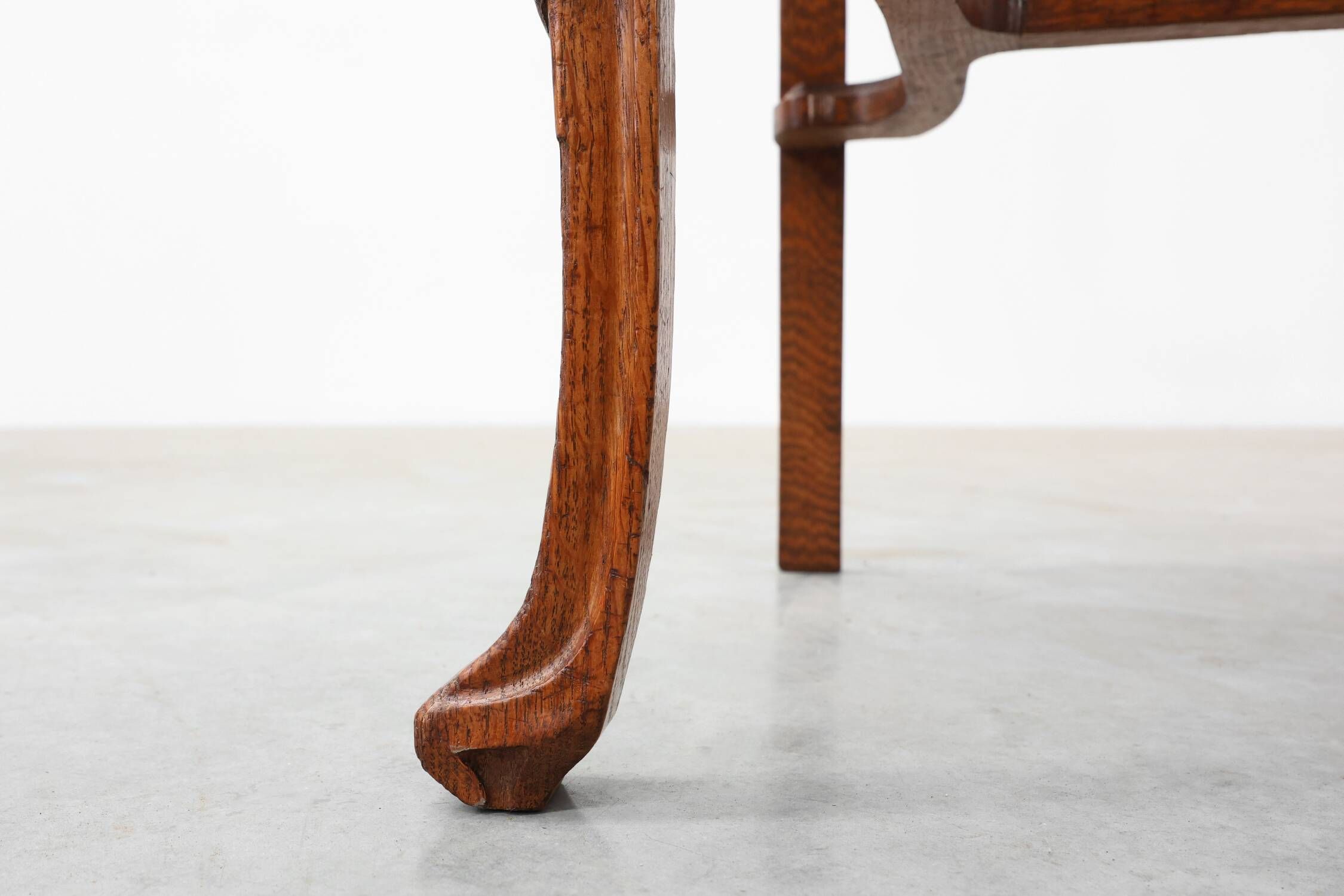 Set of 6 art nouveau dinner chairs in the manner of Victor Horta, Belgium