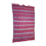 100% Handmade Berber Kilim Rug in Wool 151x231cm