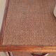 Commode en rotin vintage circa années 70