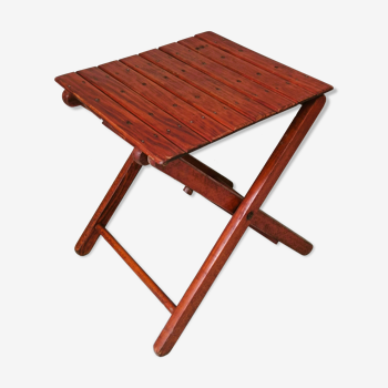 Tabouret de pêche ancien