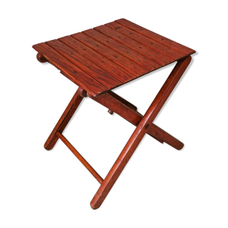 Tabouret de pêche ancien