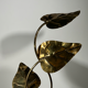Lampadaire 3 feuilles, années 70
