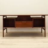 Teak desk, Danish design, 1970s, manufacturer: Omann Jun