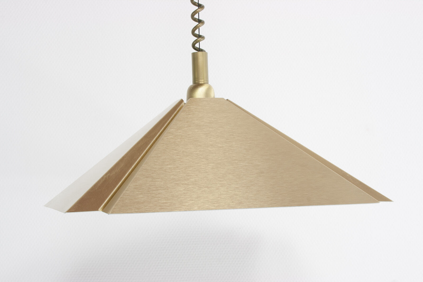Hollywood regency vintage brass of Dijkstra 1970 s suspension