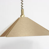 Hollywood regency vintage brass of Dijkstra 1970 s suspension