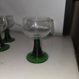 9 Alsace wine glasses from the 70s