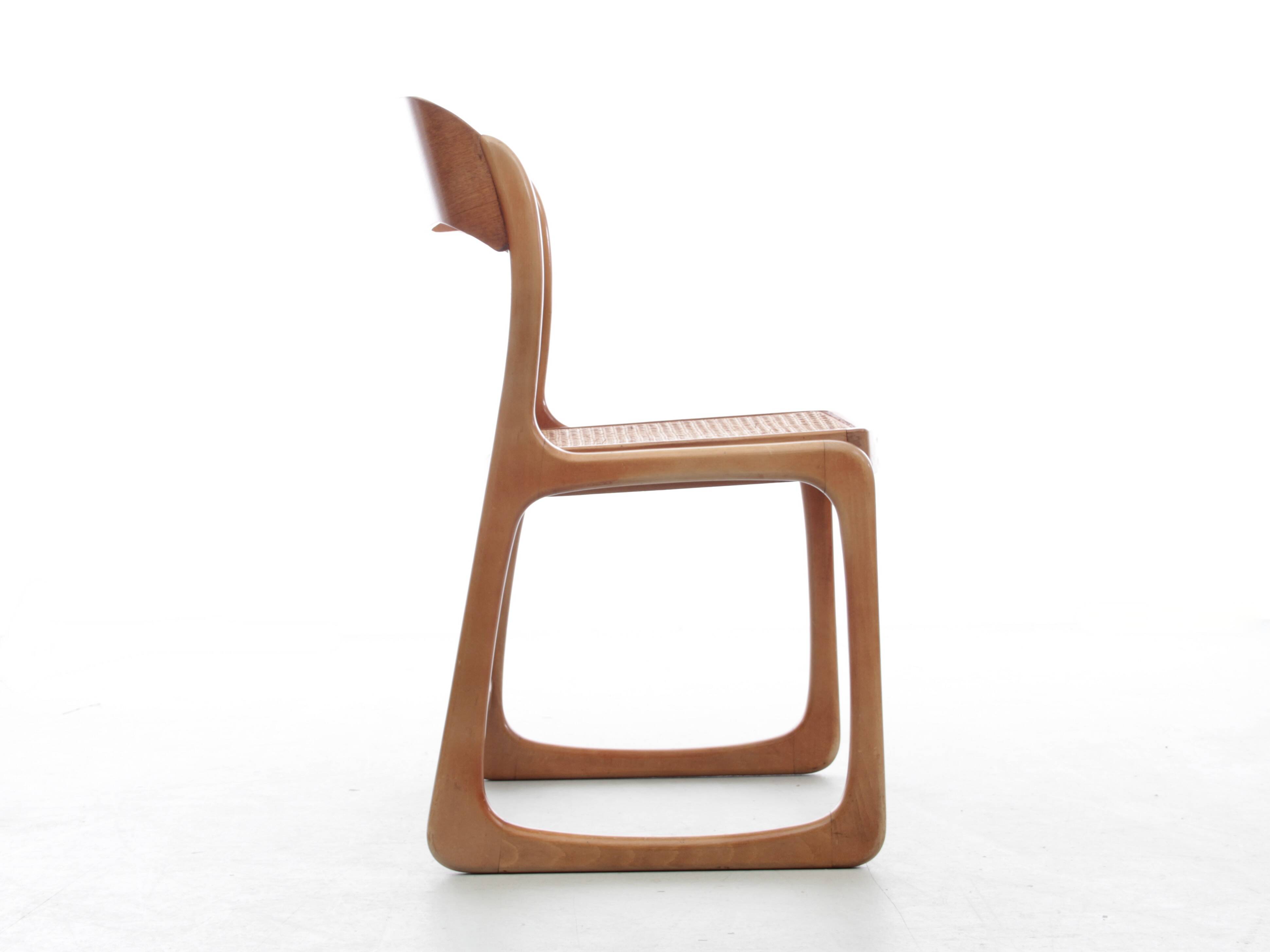 Set of 6 Baumann "Sledge / Sleigh" chairs